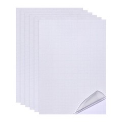 12x8in Holographic Laminate Sheets 6Pcs Sticker Paper Holographic Glitter