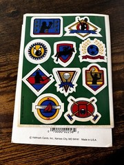 Vintage 1990’s Stickers Lot-Hallmark Stickers-Sports Countries Cities USA -READ