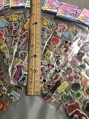 4 Random Different Sheets 3D Puffy Stickers Children Kids Gift Reward USA Seller
