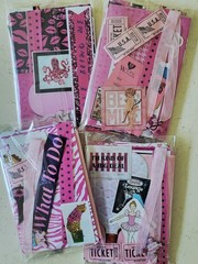 Ephemera Mini Packs, 8 colors to choose, Scrapbook, Junk Journal, Craft Kit