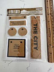 Colorbok Kolette Self Adhesive Destination Tags «The City» Scrapbooking