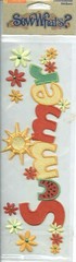 Summer Sun Sunny Vacation Season Sticko Sew Whats Embroidery Title Stickers