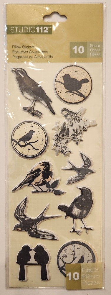 Studio112 Birds Pillow Stickers