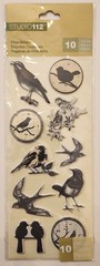 Studio112 Birds Pillow Stickers