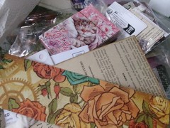 50+ PIECES MYSTERY LOT EPHEMERA JUNK JOURNAL