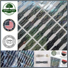 Tamper Proof Holographic Labels with 540pcs for Item Security and Protection