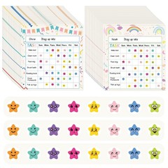 Sticker Chart for Kids 70 PCS Chore Chart for Kids with 2640 Star Stickers