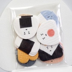 Mind Wave Japanese Food Washi Stickers / Pack of 50 / Onigiri