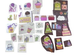 K&Company Miss Elizabeth Scrapbooking Mixed Lot Stickers Brads Metal 3+ POUNDS