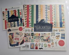 Huge SCRAPBOOK Bundle Echo Park Paper Stickers Embellishments Simple Stories Lot