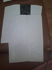 5X STICKERS SCRAPBOOKING NEW (ST1575) MIX WHITE/BLACK