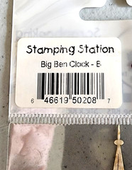 Big Ben London 3D Laser Cut Die Cut Scrapbooking Journal Stamping Station