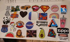 155 Retro Stickers