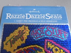 Hallmark Razzle Dazzle Sticker Sheet New In Package