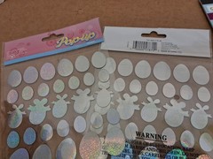 Lot of 4 EASTER EGG Craft Sticker Book Assortment