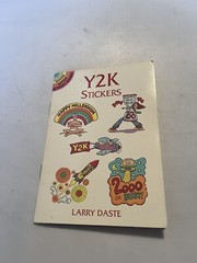 Vintage Y2K Sticker Booklet Dover Little Activity Books Larry Daste 1999