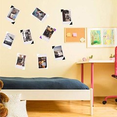 2040 Pieces Photo Corners Stickers for Photo Album Scrapbook Black / White