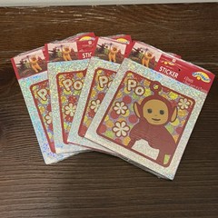 Sealed American Greetings Teletubbies Glitter Metallic Sticker Variety Pack 2000