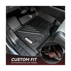 YITAMOTOR Gen2 Floor Mats Fits for 2014-2021 Toyota Tundra CrewMax Cab (with …