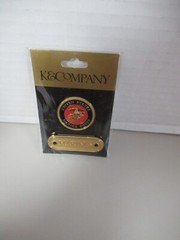 K & COMPANY MARINES MEDALLION CHARMS FOR SCRAPBOOKING # 559448 NIP