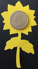 SUNFLOWER Die-Cuts(6pc)Approx:3.5″x 1.5″Garden•Seeds•Flowers•Summertime •Sun•••