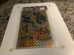 Vintage 1984 “CHROME STICKERS” still sealed in pack! ALL SNAKES