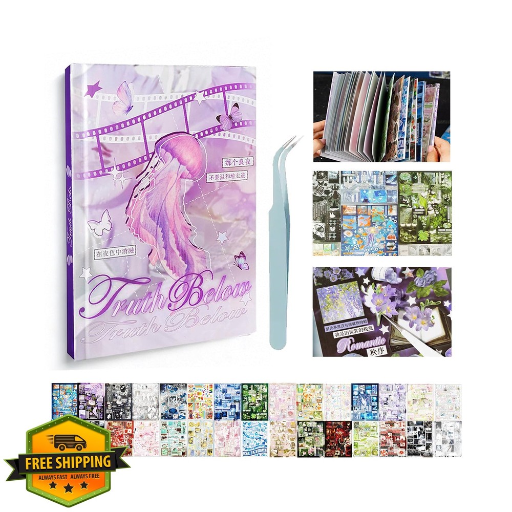 Teoippv Kawaii Japanese Stickers Truth Below Scrapbook