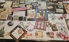 Storyteller Junk Journal Kit Paper Stickers Tags Book Books Stories Reading Read