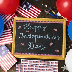 1200Pcs Patriotic July 4Th Mini Stickers Holographic American Flag Self Adhesive