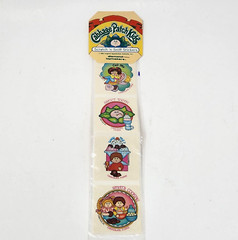 VINTAGE 1983 CABBAGE PATCH KIDS SCRATCH N SNIFF STICKERS IN PACKAGE NOS SEALED
