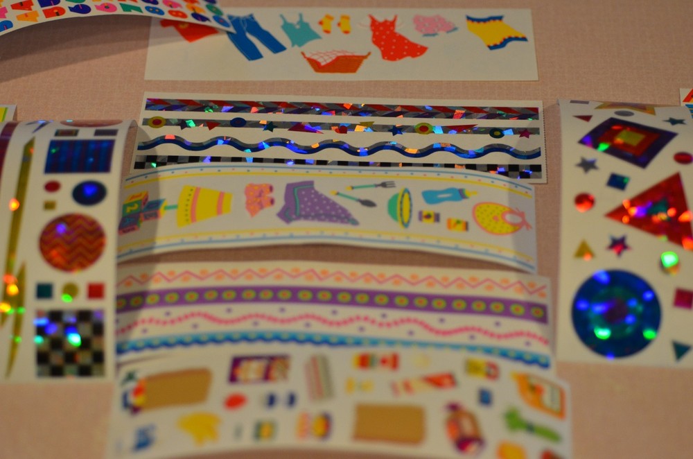 Mrs. Grossman Stickers 2×6 inches You Choose, Grocery’s, Shapes and Patterns
