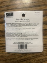 Karen Foster Bubble Brads Camping Scrapbooking Embellishments Brads