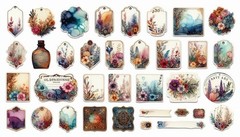 Cute Embellishments Junk Journal Scrapbook Choose A Set