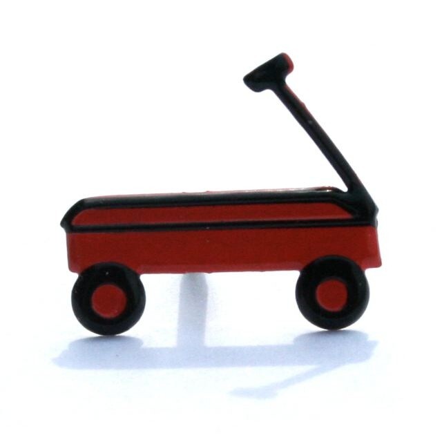 RED WAGON SCRAPBOOKING DECORATIVE BRADS EYELET OUTLET 8 PCS