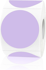Removable Colored Dot Labels, 1.5 Inch Circle Stickers, Waterproof-Writable for