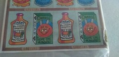 Vtg Sticker Store Scratch N Sniff NEW SEALEDOrange Scent Stickers Goofy Grocery