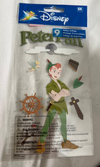 Disney EK Success Jolees Dimensional Sticker ~ Peter Pan