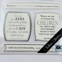 Sticko The Write Stickers Children Vellum SPWV02 Package of 6