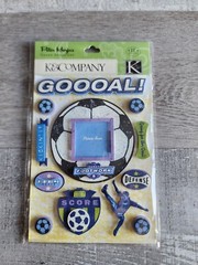 K&Company Peter Horjus Soccer Frame Score Defense Ball Stickers NEW #40