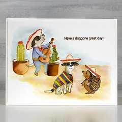New Penny Black clear Rubber Stamp SCOOTER THE DOG HOT DIGGITY DOG free USA ship