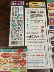 Lot Of 5 Cat Kitten Pet Animal Dimensional Stickers