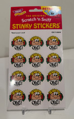 Trend Retro Stinky Stickers Scratch ‘n Sniff Taco Sealed 2 sheets 24 total