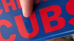 MLB Bumper Stickers Bumper Strips Lot With Flaws READ Lot Of 29