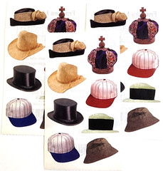 Frances Meyer Hats Stickers 1999 Cowboy Crown Baseball Cap Top Hat Fisherman