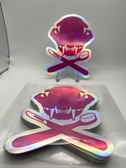 Custom Holographic Vinyl Stickers / Die Cut Stickers / Logo Stickers