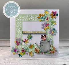 Craft Consortium COTTAGE GARDEN ADHESIVE PEARLS (80PC) scrapbooking