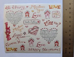 Quotes Words & Phrases Vintage Susan Branch Stickers 1 Module Sheet 4.5″x5″