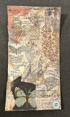 #2664 lot of 6 handmade clusters tags ephemera junk journals scrapbook – Tonya