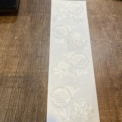 Mrs Grossman’s Stickers Flowers Orange Poppy