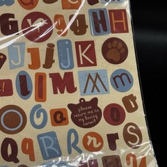 Daisy Hill Cats Rule Alphabet Scrapbooking Stickers 146 Pieces 904781 Vtg New